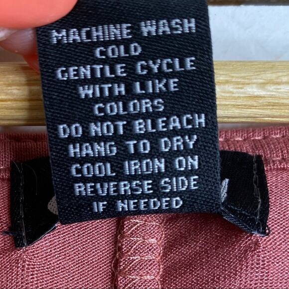 JUSTIFY Mauve Pink Peek Shoulder Sleeve Midi Flowy Dress Size‎ XL - Picture 9 of 9